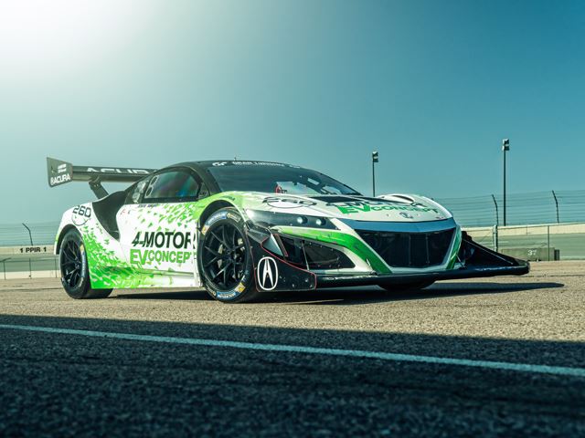 Acura представила полностью электрический NSX